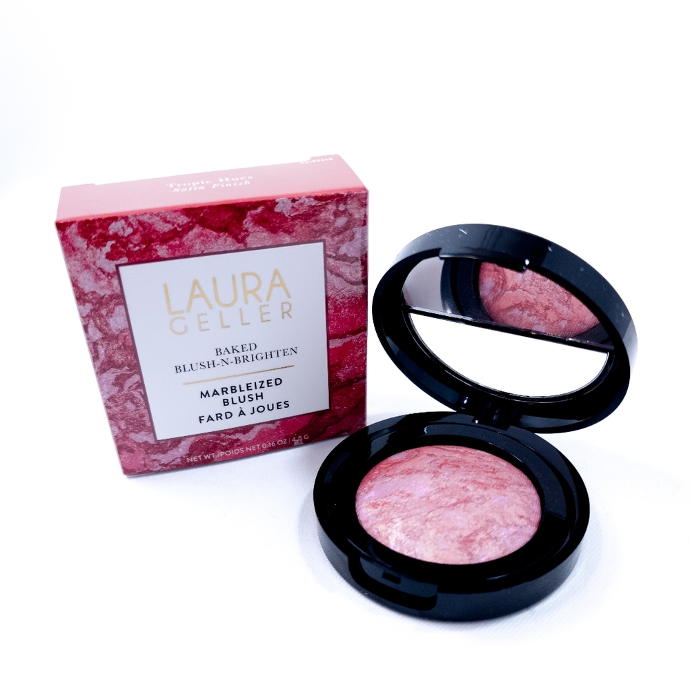 Laura Geller Baked-n-Brighten Marbelized Blush - Tropical Hues